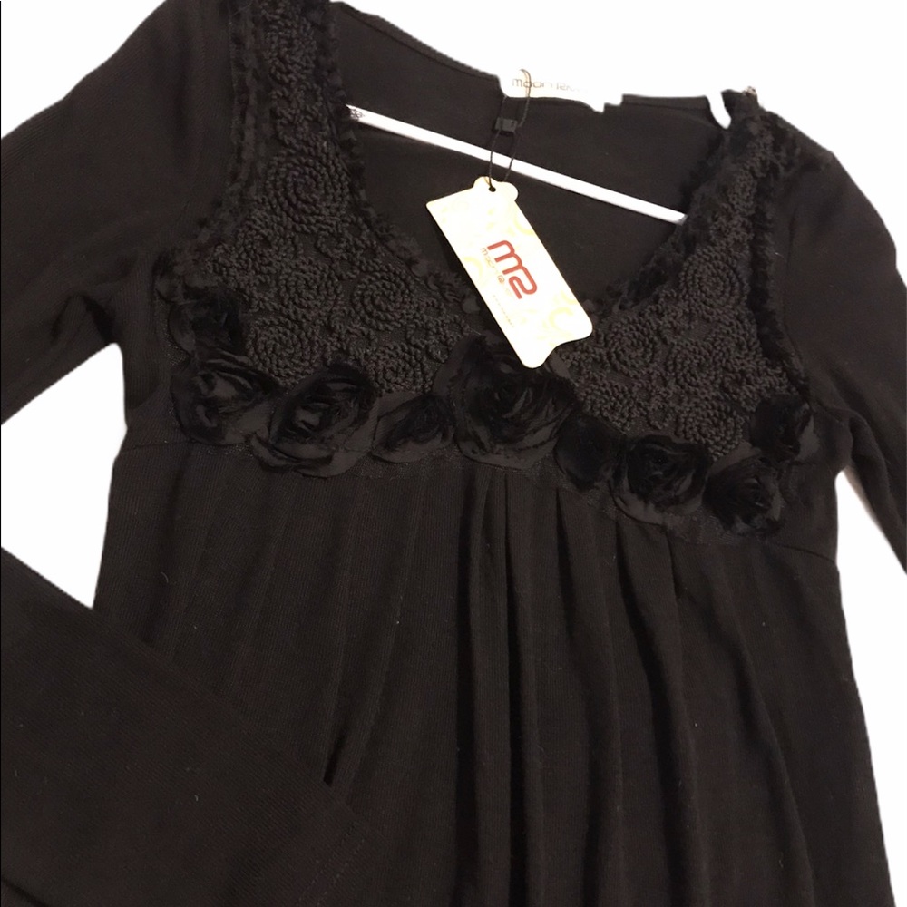 moon river dress with floral bust
